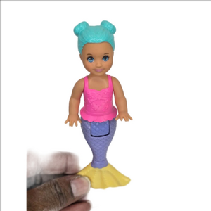 Barbie Dreamtopia Kelly/Chelsea Mermaid Doll – Purple Hair – 6” Replacement